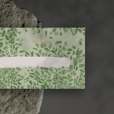 8 4 S Welcome Card Green