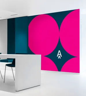 09b Anagram Office Wall