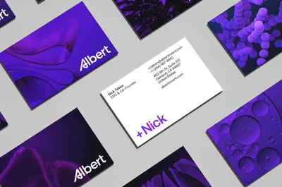 Albert Business Cards Mucho New