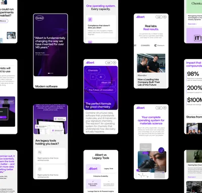 Albert Mobile Screens Mucho