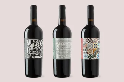 Artesa Bottles Canvas As x3