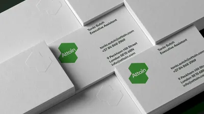 02 Attain business cards