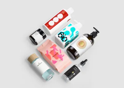 Mucho Avery Dennison Zero Waste Beauty Packaging Group Shot