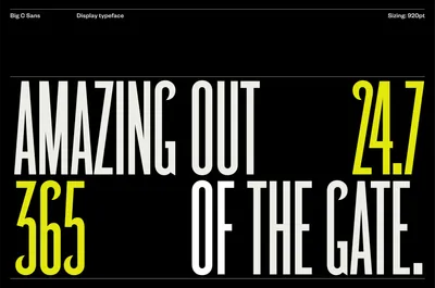 04 Mucho Big C Charters Brand Typography 04