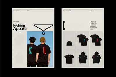 15 Mucho Big C Charters Brand Fishing Apparel Poster