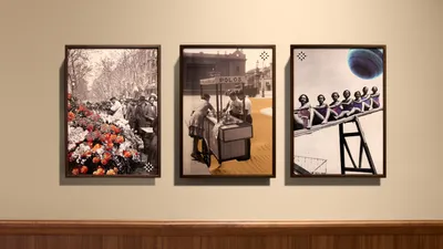 Grand Hotel Central Collages Room Frame