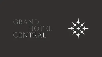Grand Hotel Central Logotype Symbol