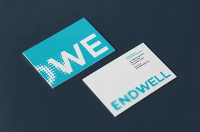 End Well Postcard Staging