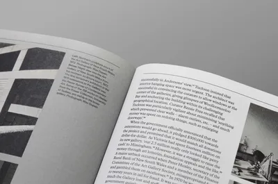 15 AGNSW Exhibitionists Book Spread scaled