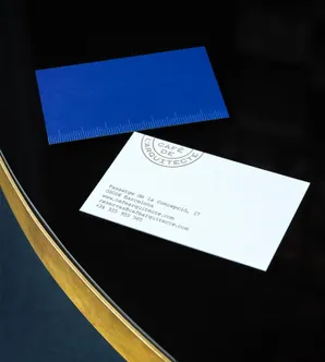 16b cafe de larquitecte business cards