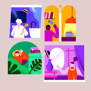 Wherever I lay my hat Square