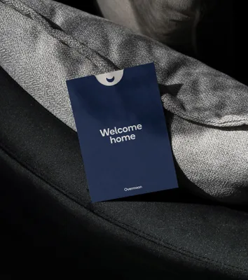 Mucho Overmoon Branding Welcome Card