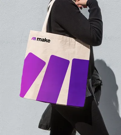 24a MAKE Branding Merchandising Totebag