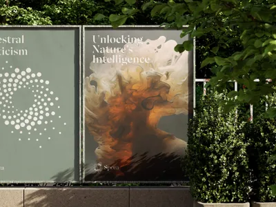 Posters on Fence Mockup 3