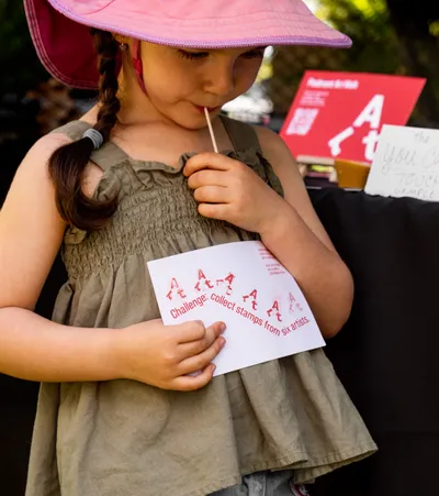 Mucho Piedmont Art Walk Stamp Card