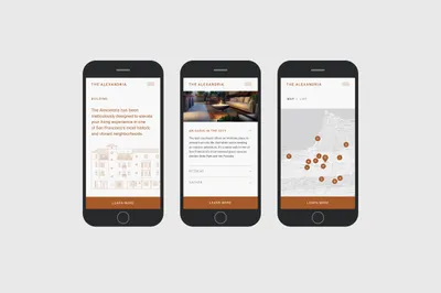 Alexandria Mucho Website Mobile