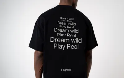 Tigrelab tshirt text