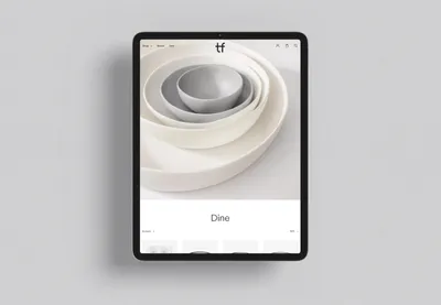 Mucho Tina Frey Website i Pad Portrait Dine