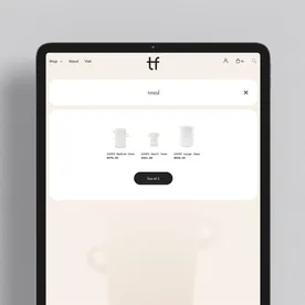 Mucho Tina Frey Website i Pad Portrait Search
