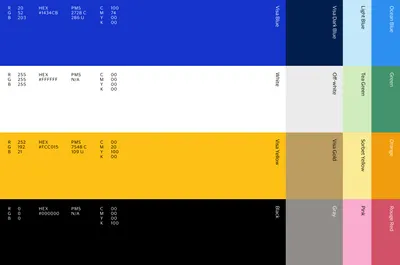 Mucho Visa Rebrand Colors