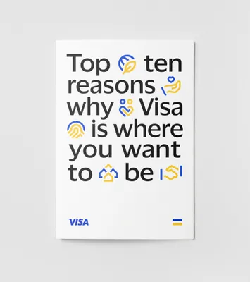 Mucho Visa Rebrand Illustration System Booklet