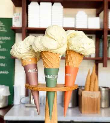 Dela Crem Mucho Branding Packaging Cones